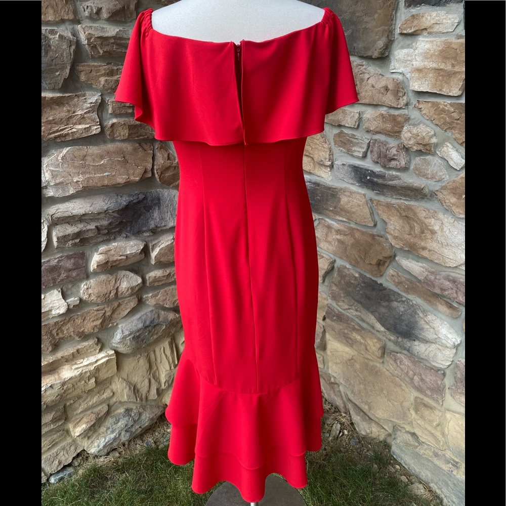 Boston Proper Red Maxi Dress - Picture 6 of 16